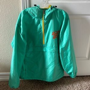 Green Windbreaker